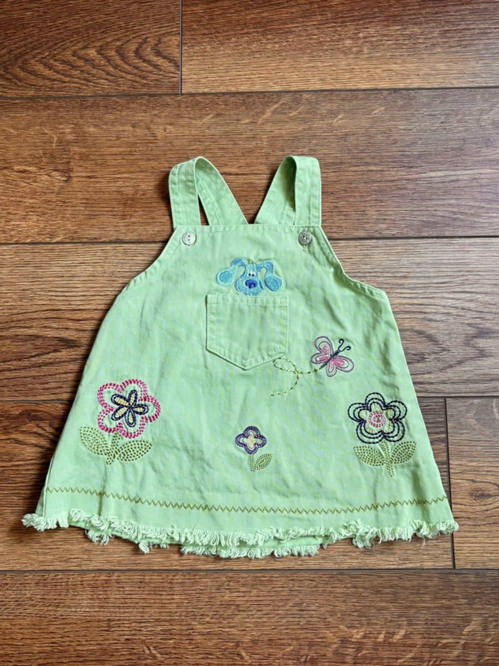 Vintage Y2K Blues Clues Dress Jumper Size 12 months
